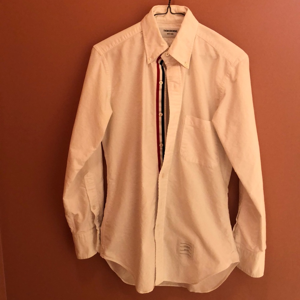 Thom Browne Classic Oxford Shirt with Signature